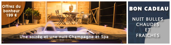 Offre Bulles & Spa un séjour en Cabane ou Roulotte & Spa